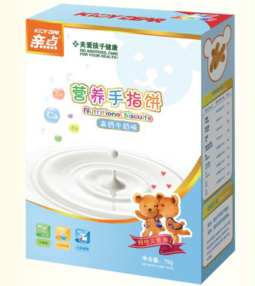 亲点营养手指饼（高钙牛奶味）