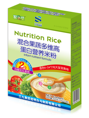 聪芝佳混合果多维高营养米粉