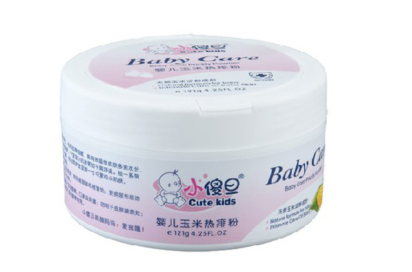 小傻旦婴儿玉米热痱粉