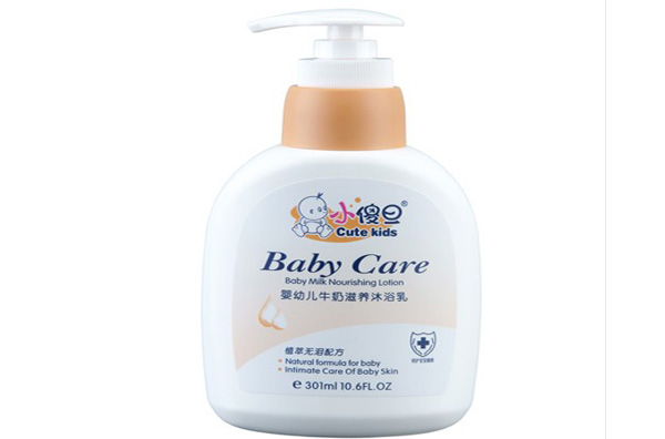 小傻旦婴幼儿牛奶滋养沐浴露 301ml