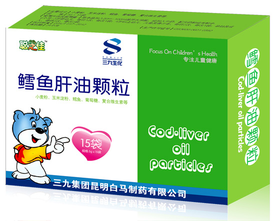 聪芝佳鳕鱼肝油颗粒