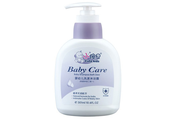 小傻旦婴幼儿洗发沐浴露（二合一） 301ml