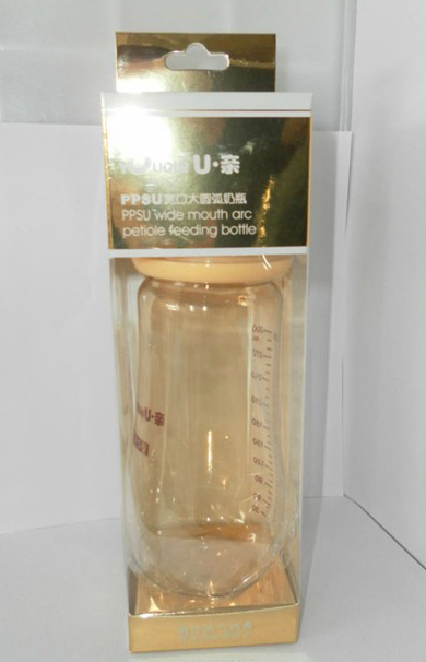 U亲PPSU自动婴儿奶瓶310ml