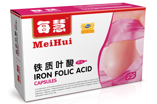 每慧铁质叶酸胶丸
