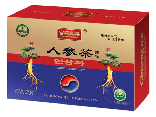 宫殿宴品人参茶颗粒（20包）