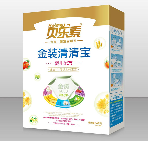 贝乐素婴儿金装清清宝
