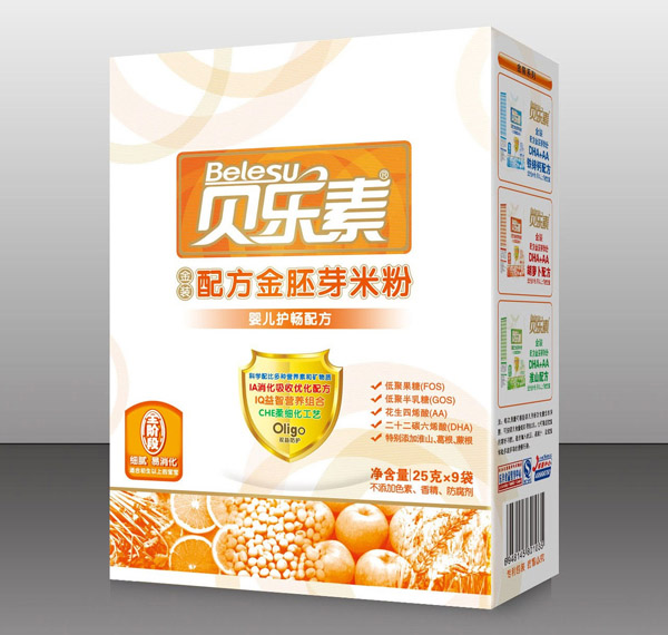 贝乐素婴儿护肠金胚芽米粉
