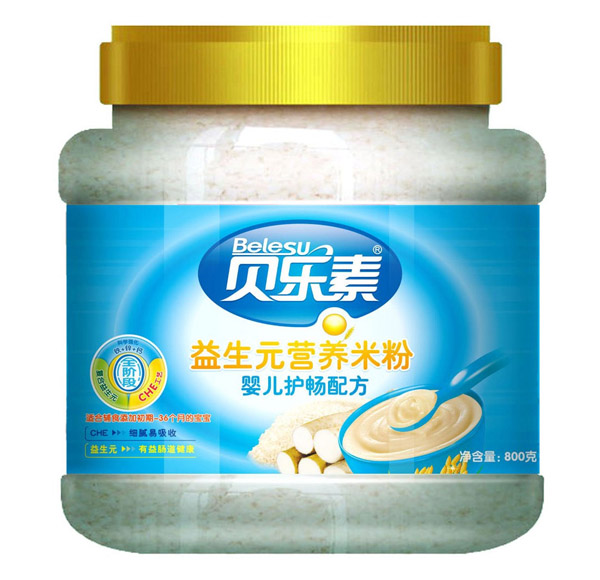 贝乐素婴儿护肠益生元米粉