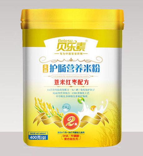 贝乐素薏米红枣护肠米粉2段