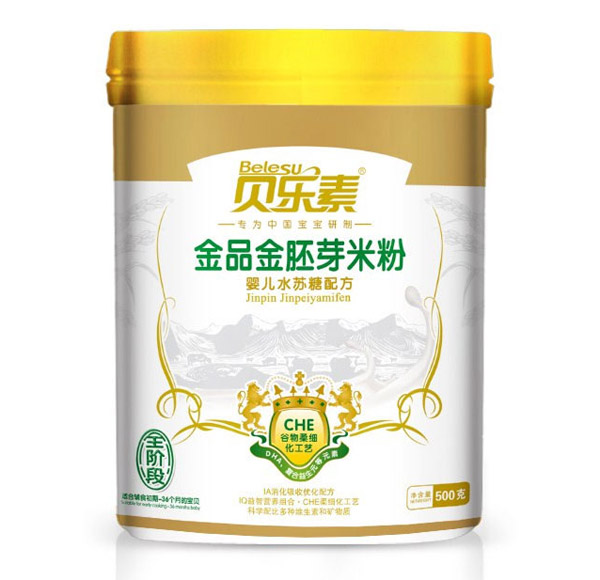 贝乐素婴儿水苏糖金胚芽米粉