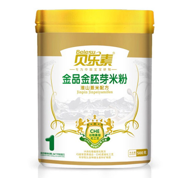 贝乐素淮山薏米金胚芽米粉1段