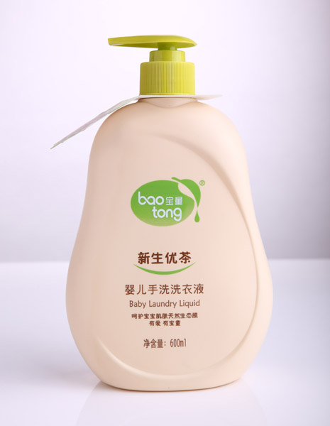 宝童·新生优茶婴儿手洗洗衣液600ml