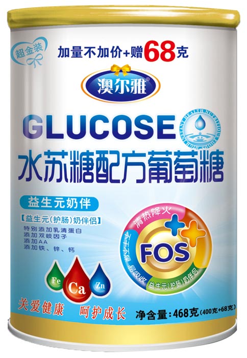 澳尔雅益生元奶伴水苏糖配方葡萄糖