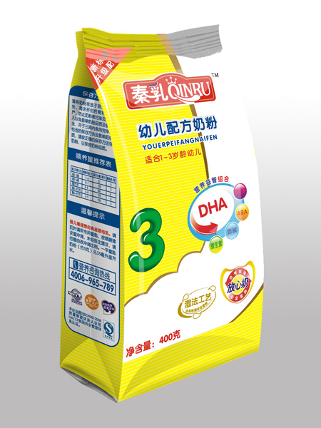 秦乳幼儿配方奶粉3段