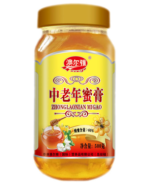 澳尔雅中老年蜜膏500克