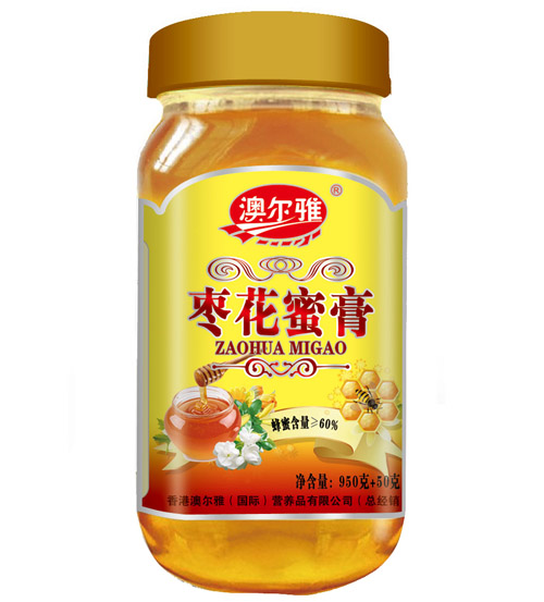 澳尔雅枣花蜜膏1000克