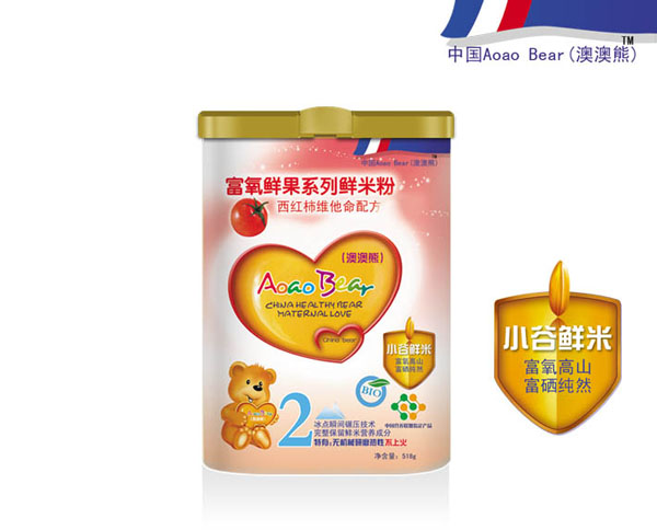 澳澳熊鲜橙汁多维配方鲜米粉