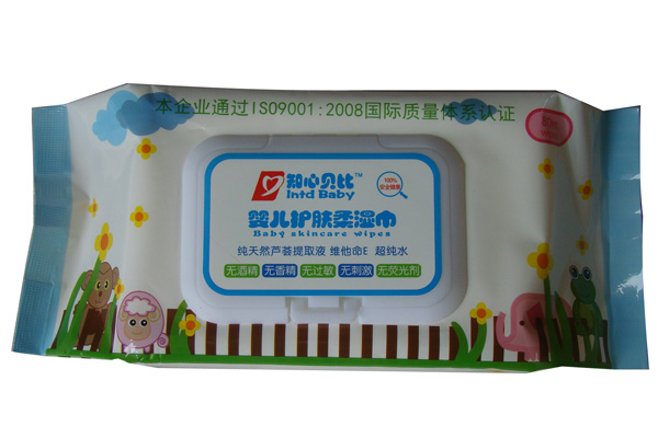 知心贝比婴幼儿湿巾蓝色