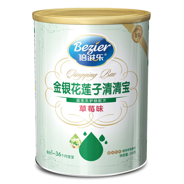 倍滋乐清清宝草莓味