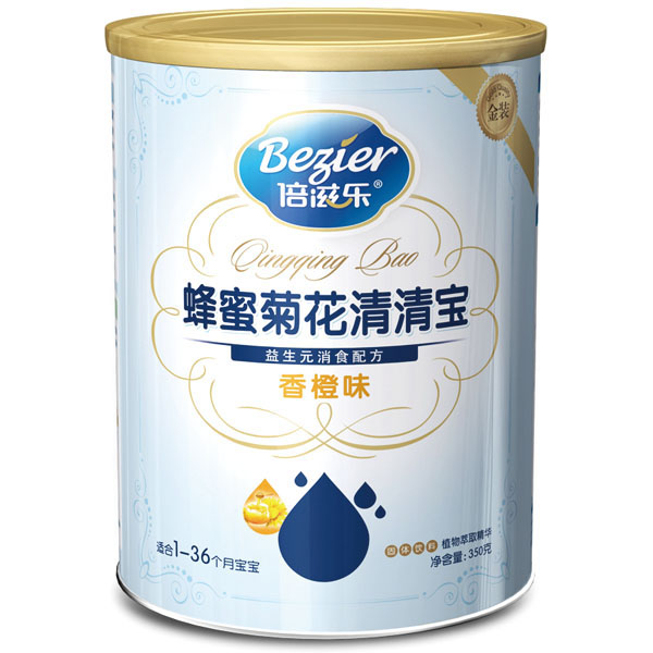 倍滋乐清清宝香橙味