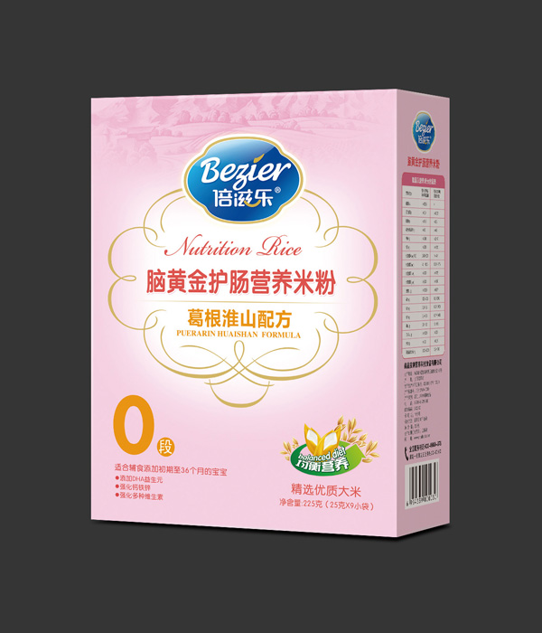 倍滋乐脑黄金葛根淮山护肠营养米粉