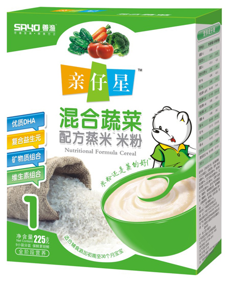 亲仔星混合蔬菜米粉