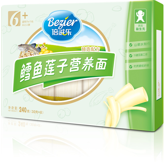 倍滋乐鳕鱼莲子营养面