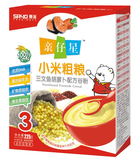 亲仔星三文鱼胡萝卜配方谷粉