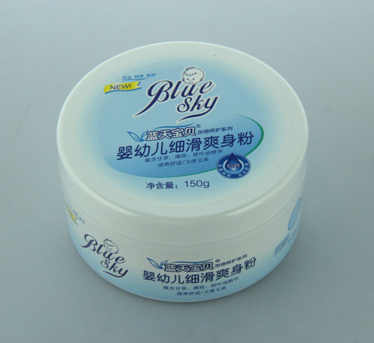 蓝天宝贝爽身粉150g