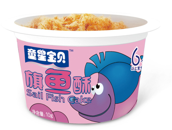 海星宝贝旗鱼酥桶装