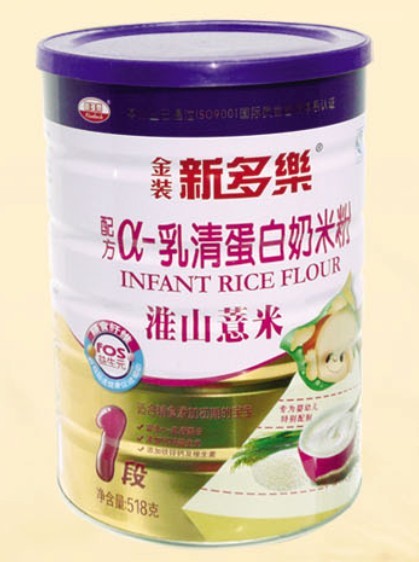 新多乐淮山惹米α-乳清蛋白奶米粉1段