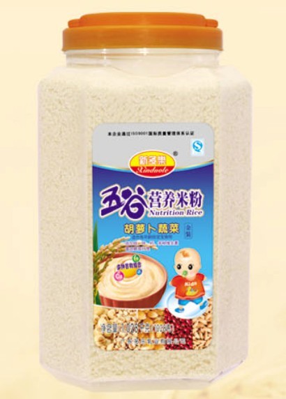 新多乐胡萝卜蔬菜五谷营养米粉