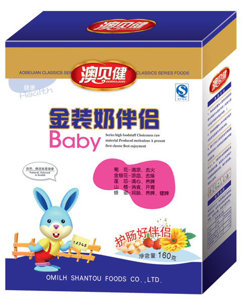 澳贝健金装奶伴侣