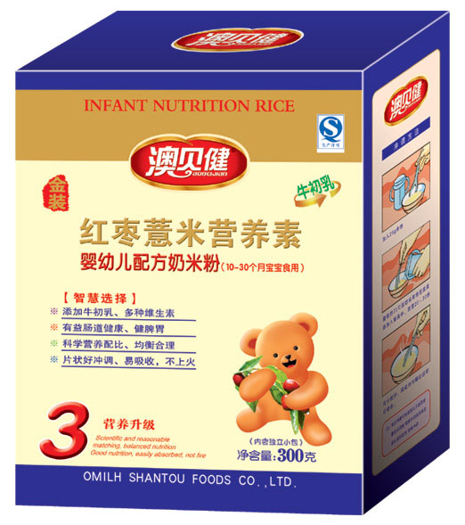 澳贝健红枣薏米营养素
