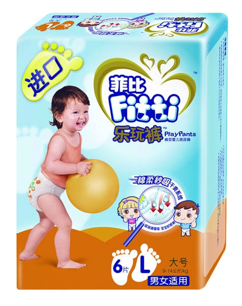菲比大号乐玩裤L6片