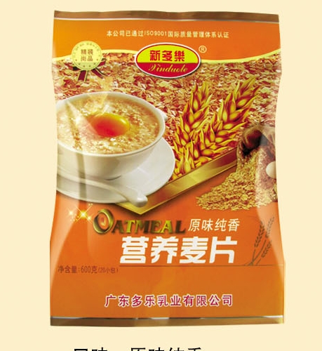 新多乐原味纯香营养麦片