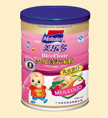 美多乐乳清蛋白婴儿营养米粉0段