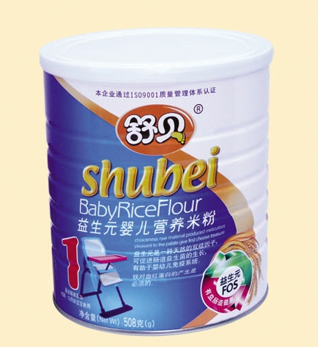 舒贝听装益生元营养米粉1段