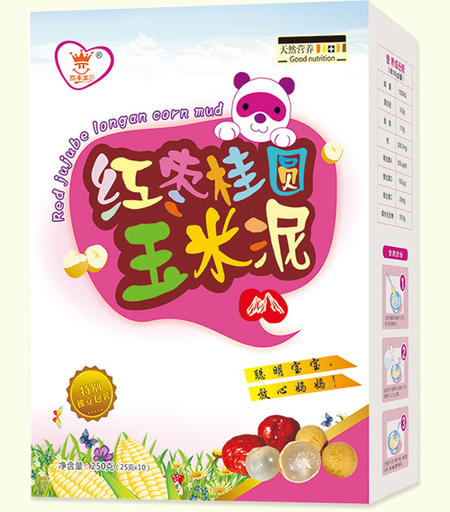 丽丰宝贝红枣桂圆玉米泥