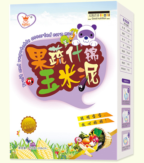 丽丰宝贝果蔬什锦玉米泥