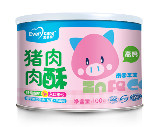 爱婴佳顽皮动物肉松猪肉酥