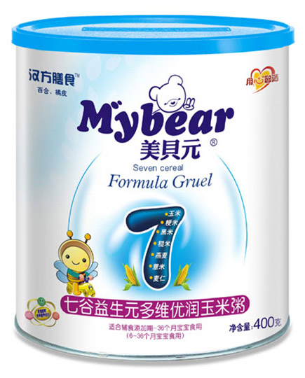 美贝元七谷益生元多维优润玉米粥