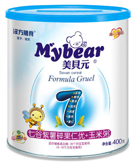 美贝元七谷紫薯碎果仁优+玉米粥