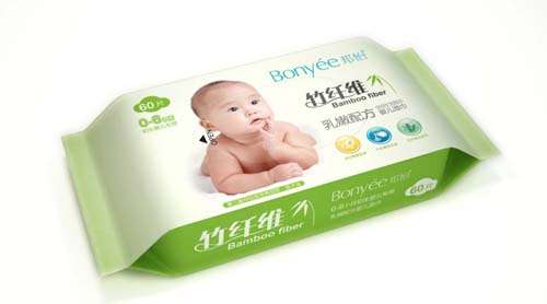 邦怡竹纤维乳嫩婴儿湿巾