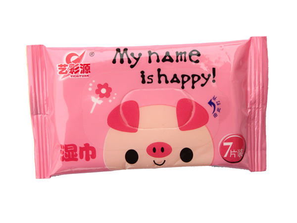 艺彩源婴儿快乐湿巾7片