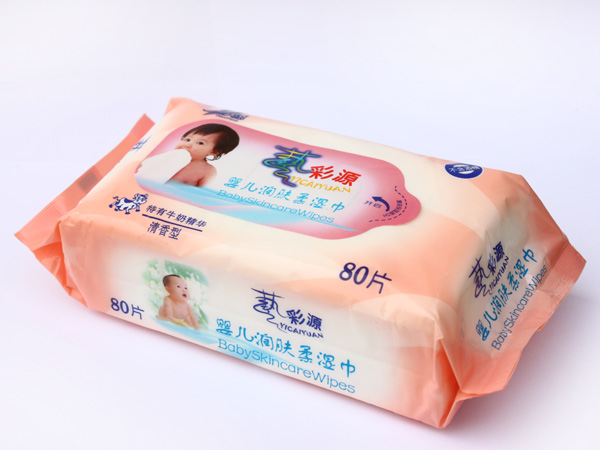 艺彩源婴儿润肤柔湿巾80片装1