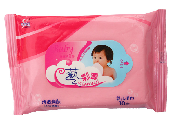 艺彩源清洁润肤婴儿湿巾
