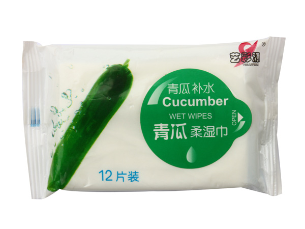 艺彩源青瓜补水柔湿巾