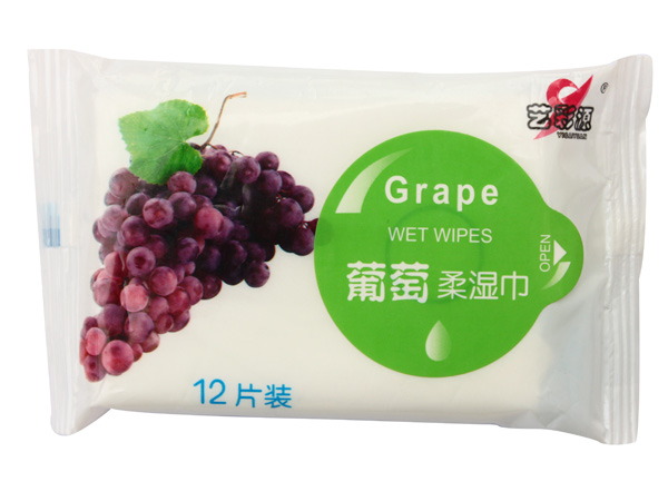 艺彩源葡萄柔湿巾