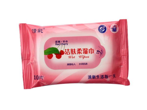 艺彩源洁肤补水柔湿巾